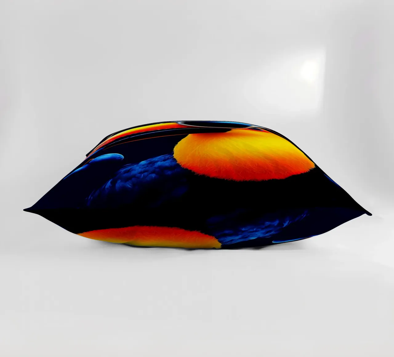 Tucano in occhiali - Pop Art cuscino da ColorCrash Gallery