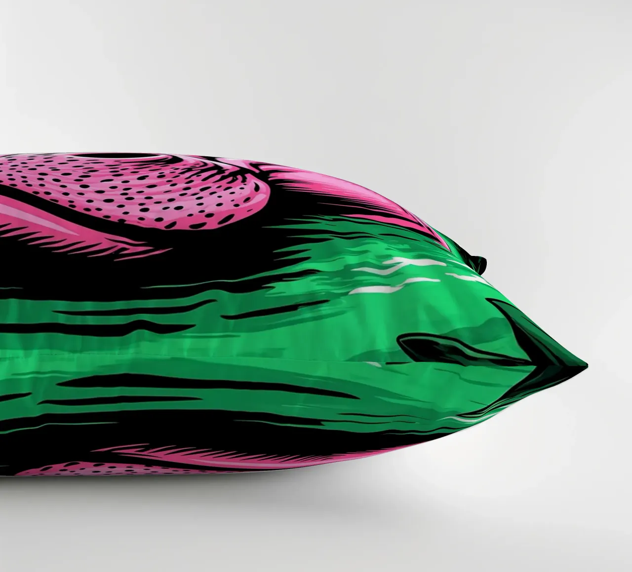 Ippopotamo in occhiali - Pop Art cuscino da ColorCrash Gallery