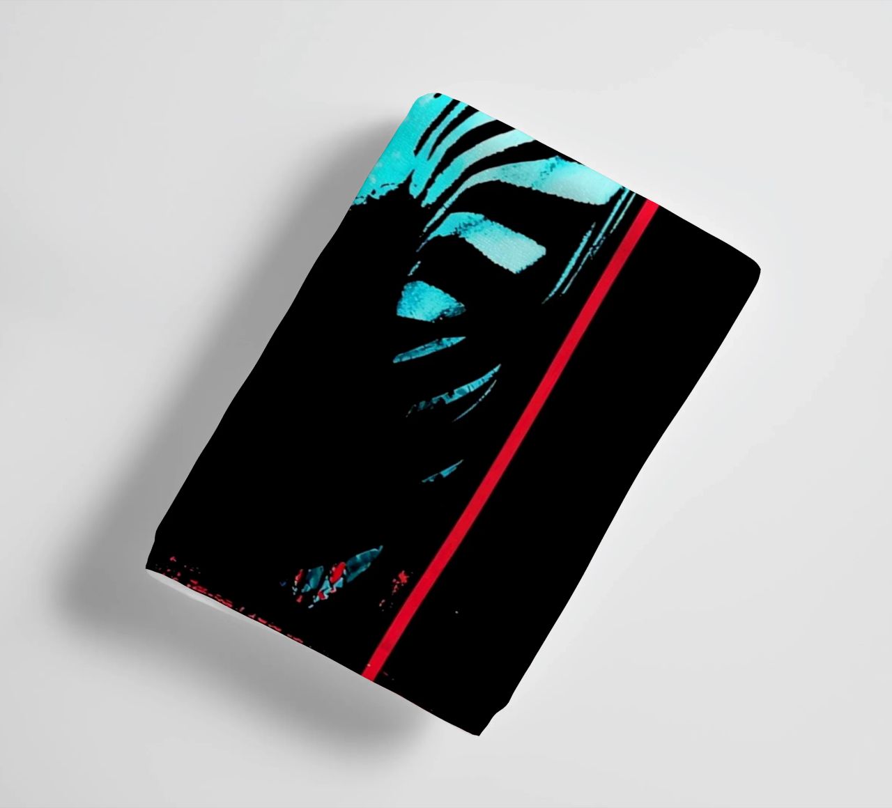 Zebra in cornice - Pop Art asciugamano da bagno da ColorCrash Gallery