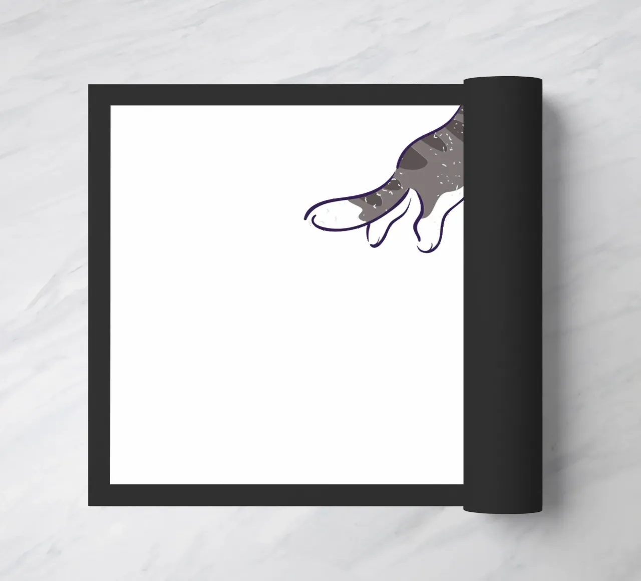 kat schattig deurmat van khoailang