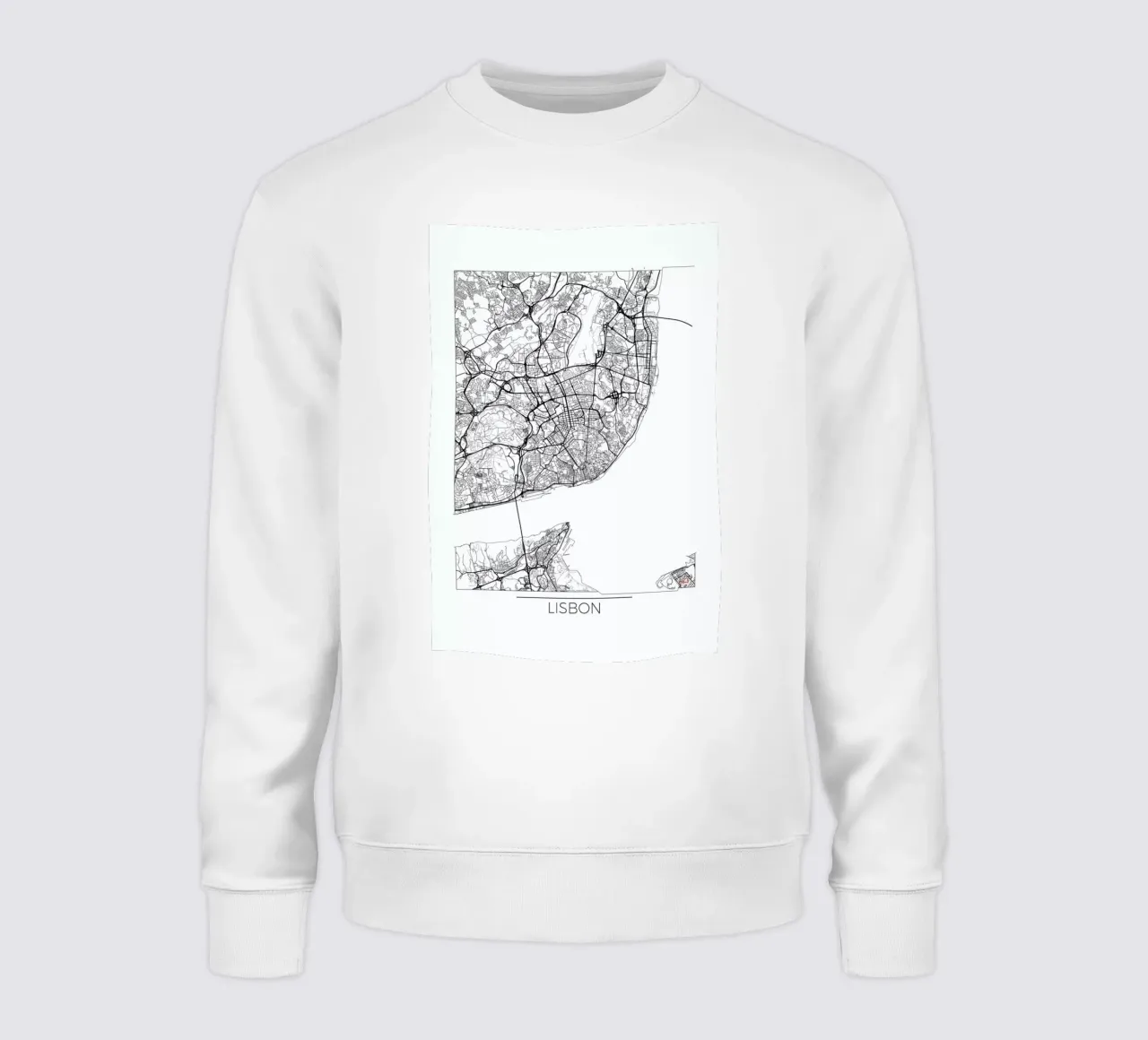 Lisbon Minimal sweatshirt by Hubert Roguski