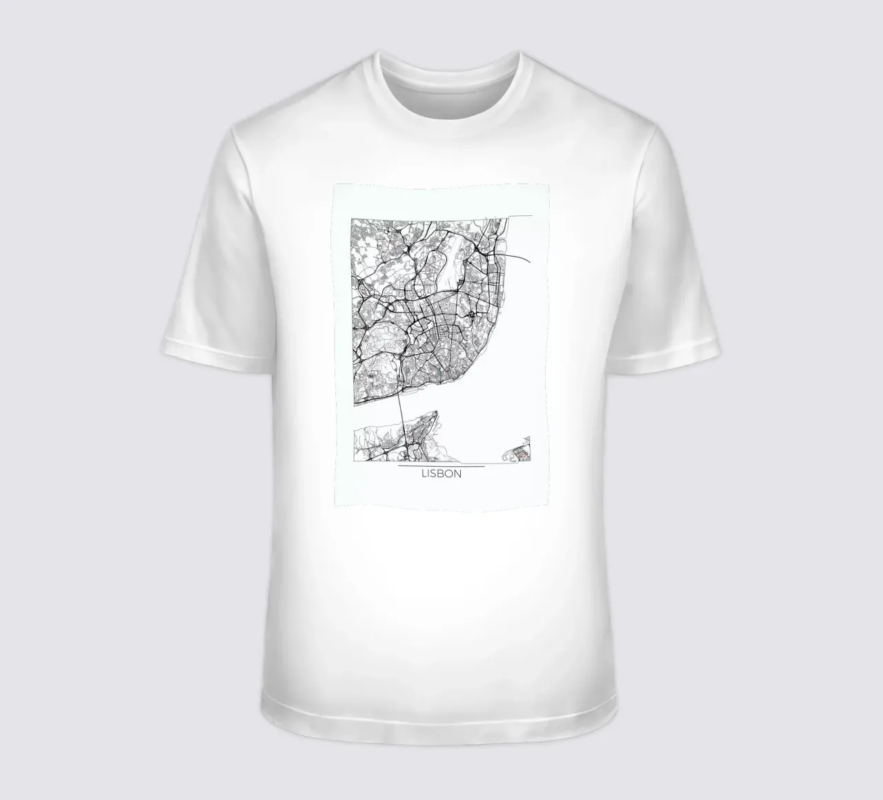 Lisbon Minimal t-shirt da Hubert Roguski