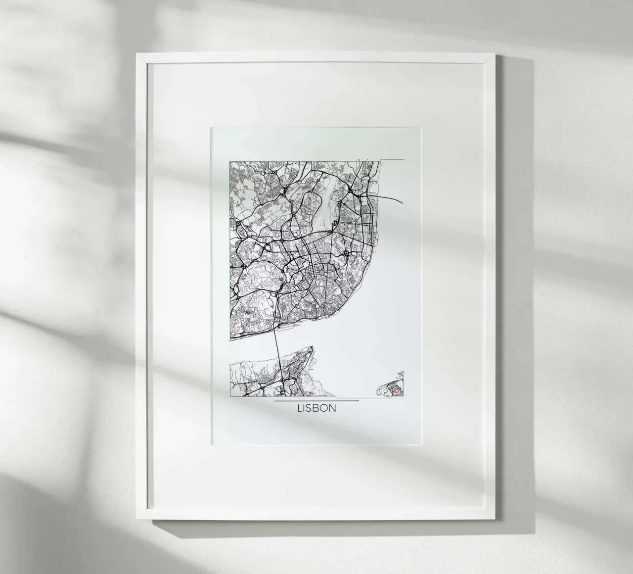 Lisbon Minimal carta hahnemühle da Hubert Roguski