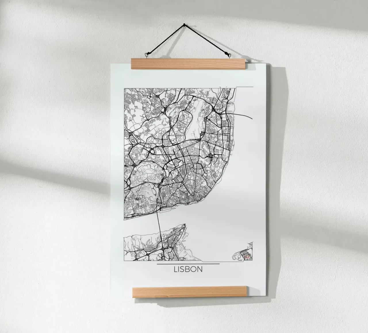 Lisbon Minimal carta hahnemühle da Hubert Roguski