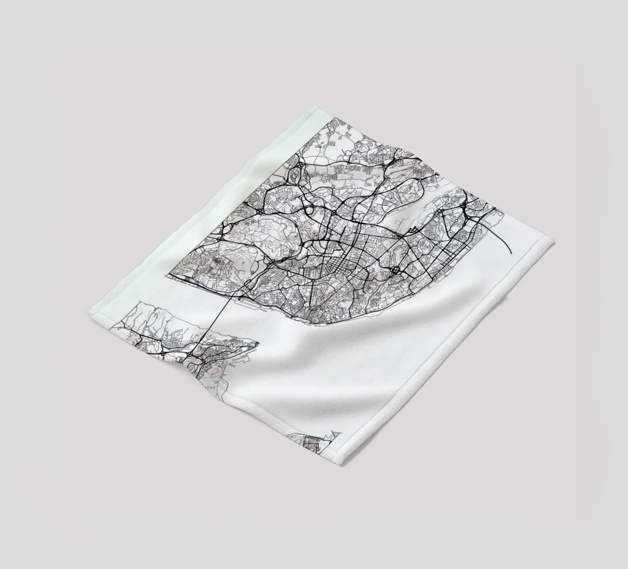 Lisbon Minimal coperta in pile da Hubert Roguski