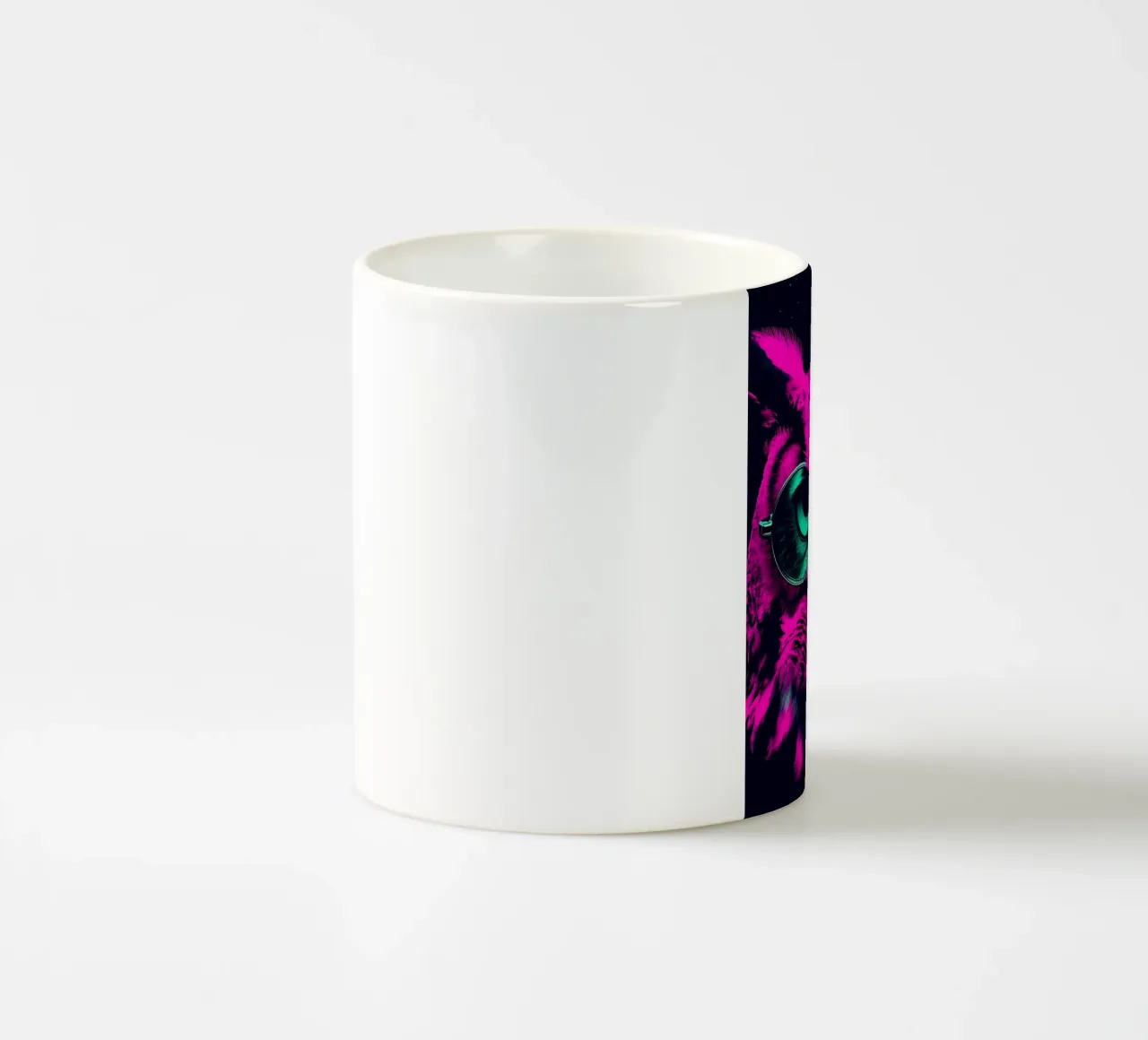 Gufo con occhiali - Pop Art tazza in ceramica da ColorCrash Gallery