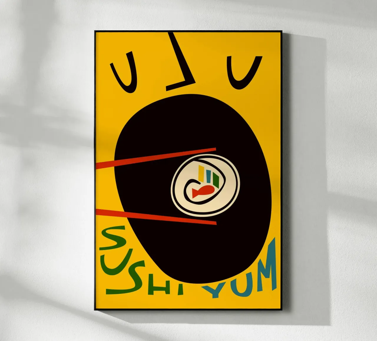 Gnam Sushi plexiglass da Fox & Velvet