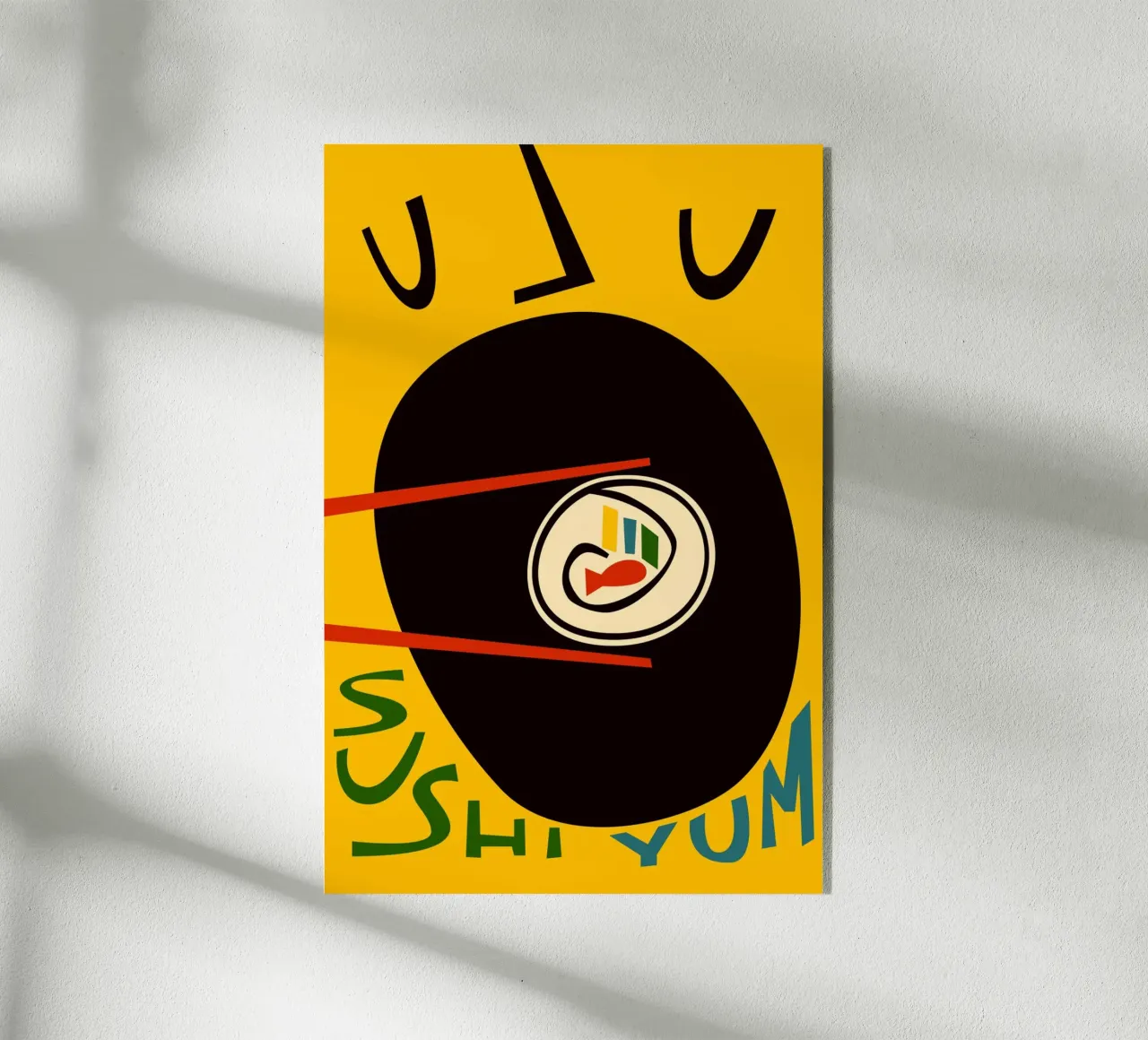 Gnam Sushi plexiglass da Fox & Velvet