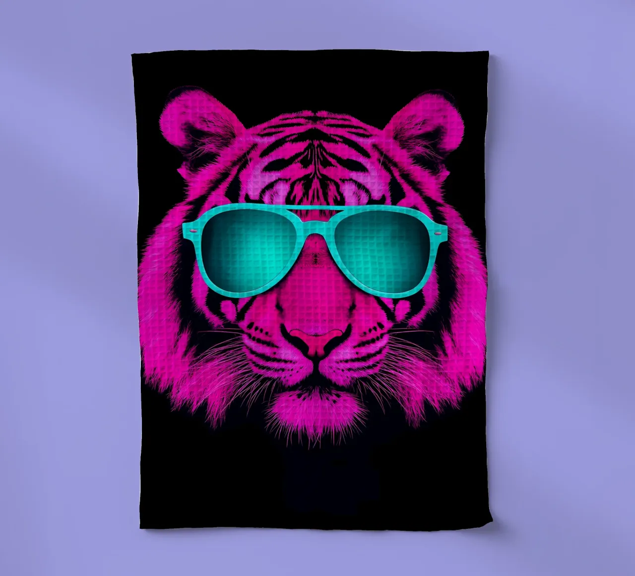 Tigre con occhiali da sole - Pop Art canovaccio da cucina da ColorCrash Gallery
