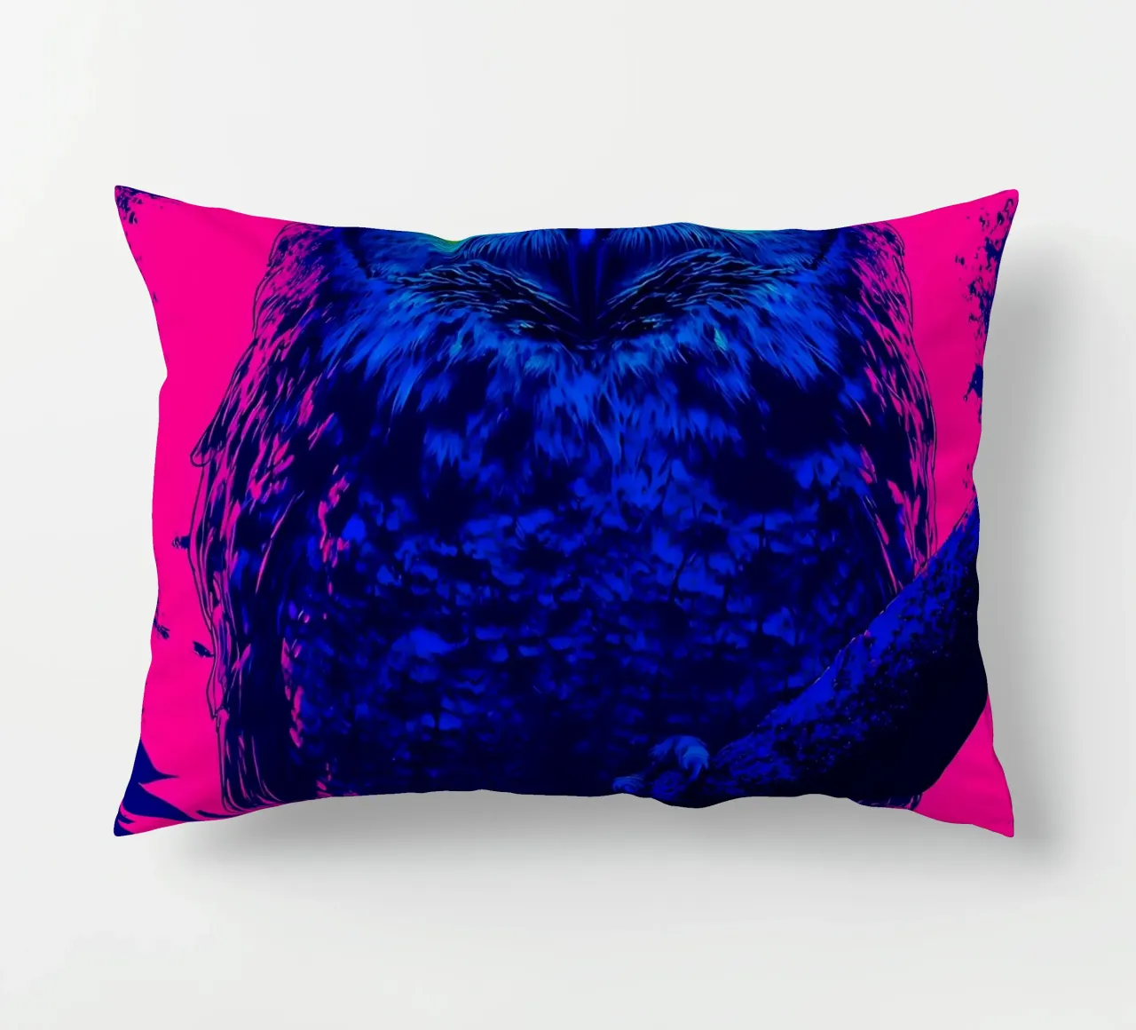 Gufo - Pop Art cuscino da ColorCrash Gallery