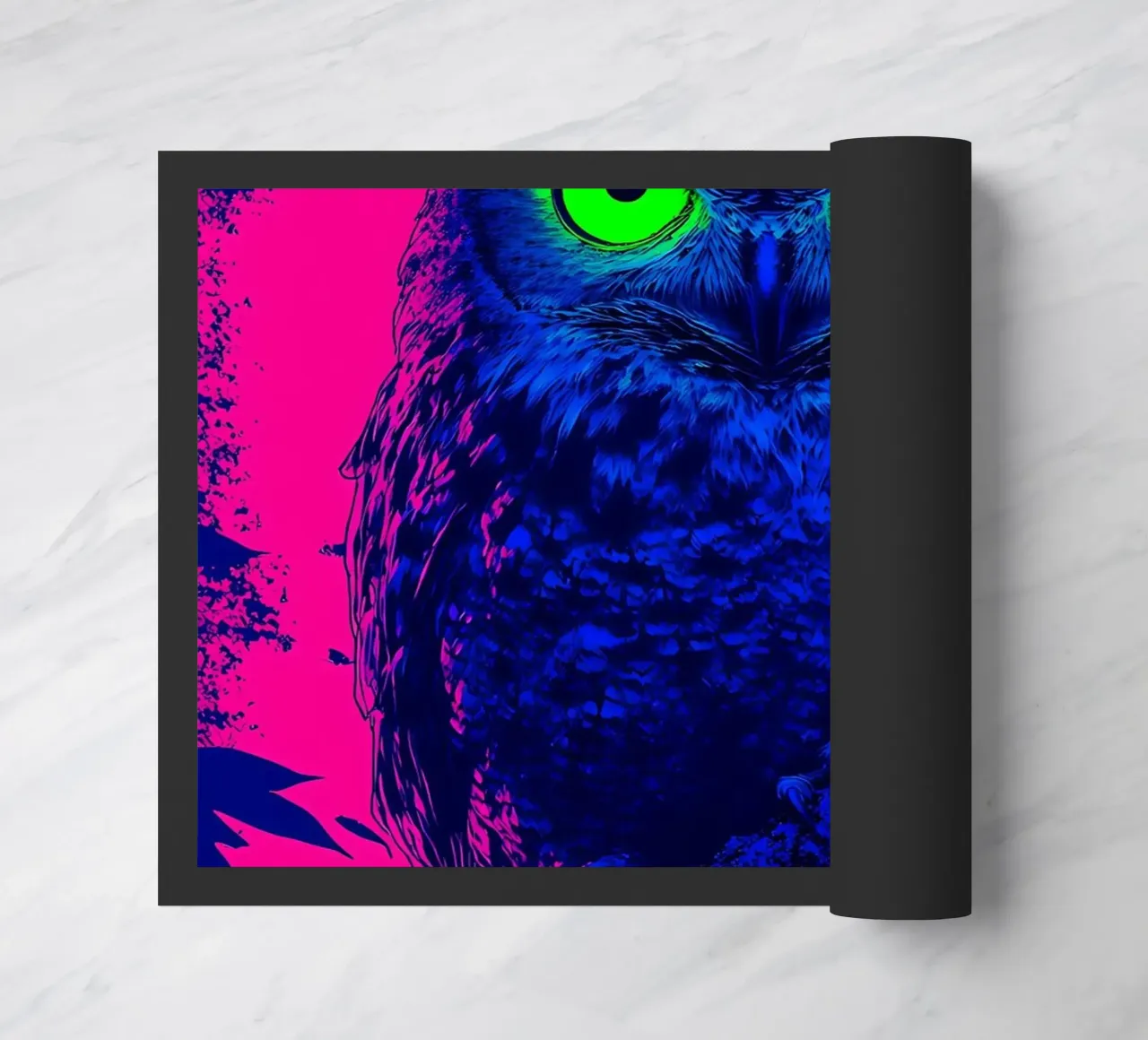 Gufo - Pop Art zerbino da ColorCrash Gallery