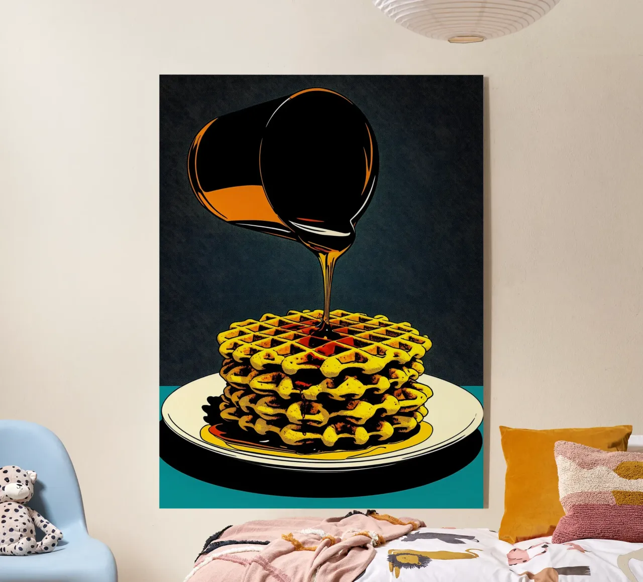 Gofres - Pop Art metacrilato de ColorCrash Gallery