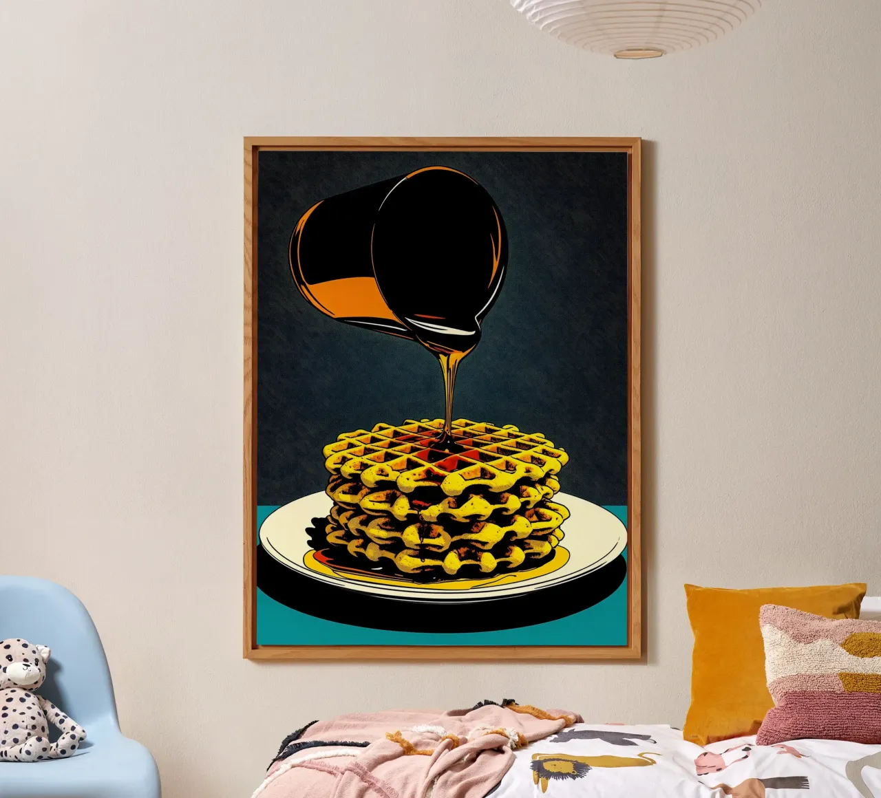 Cialde - Pop Art alluminio dibond da ColorCrash Gallery