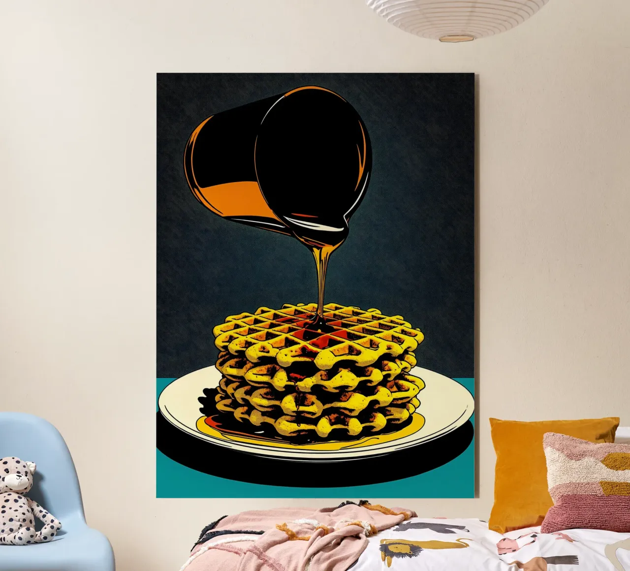 Cialde - Pop Art alluminio dibond da ColorCrash Gallery