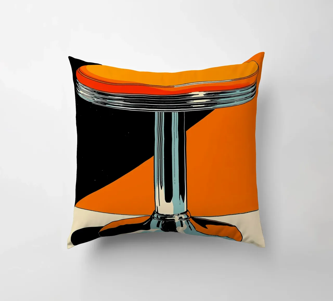 Sgabello - Pop Art cuscino da ColorCrash Gallery