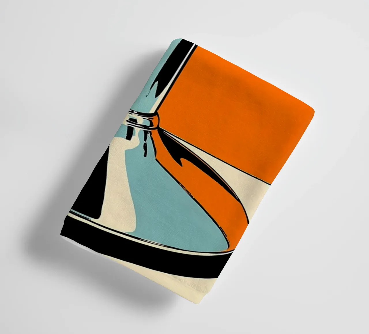 Sgabello - Pop Art asciugamano da bagno da ColorCrash Gallery