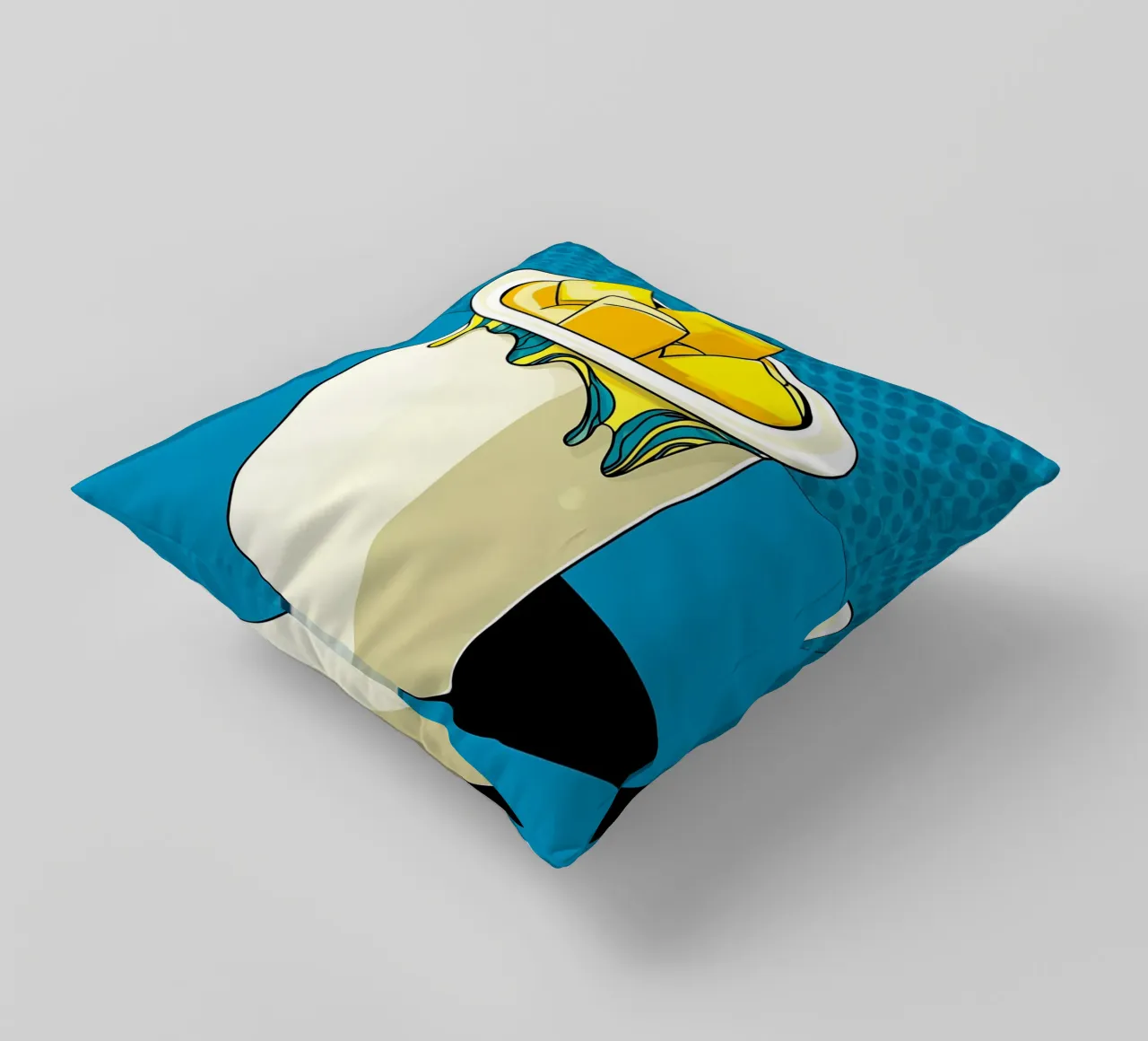 Yogurt - Pop Art cuscino da ColorCrash Gallery
