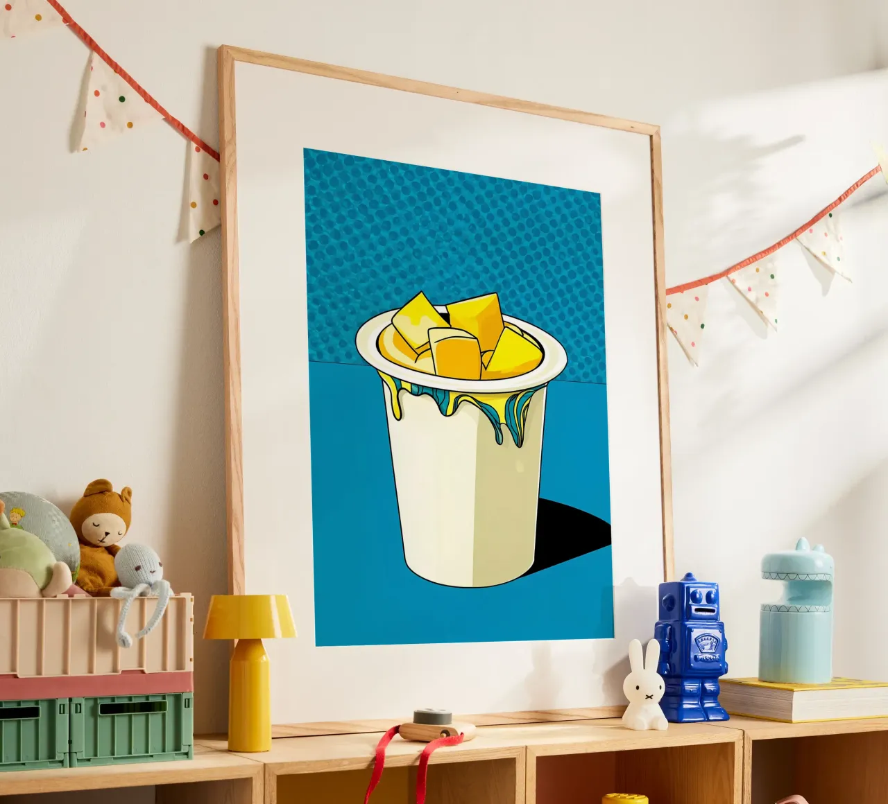 Yogurt - Pop Art carta hahnemühle da ColorCrash Gallery