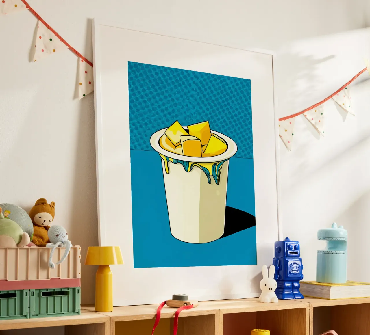 Yogurt - Pop Art carta hahnemühle da ColorCrash Gallery