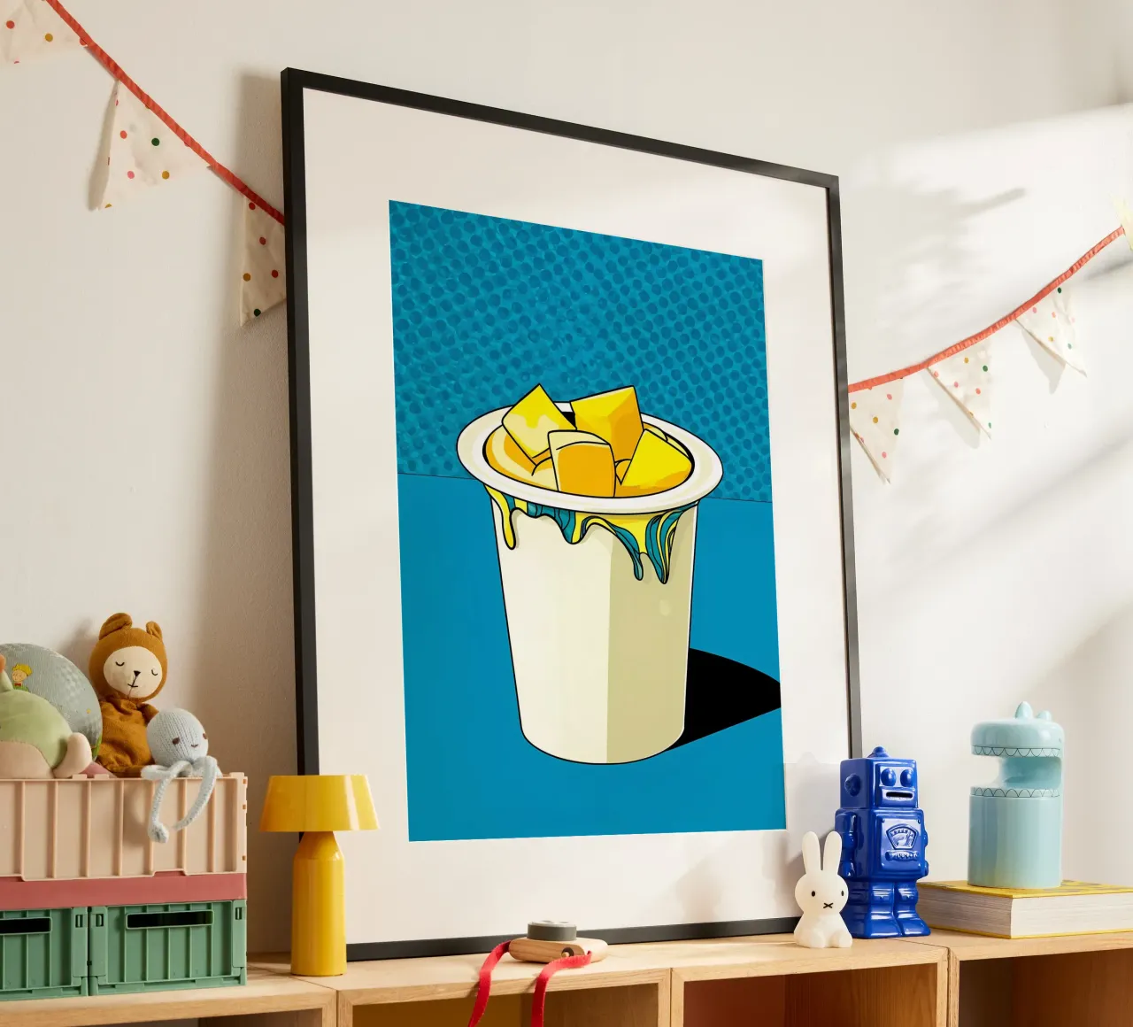 Yogurt - Pop Art carta hahnemühle da ColorCrash Gallery