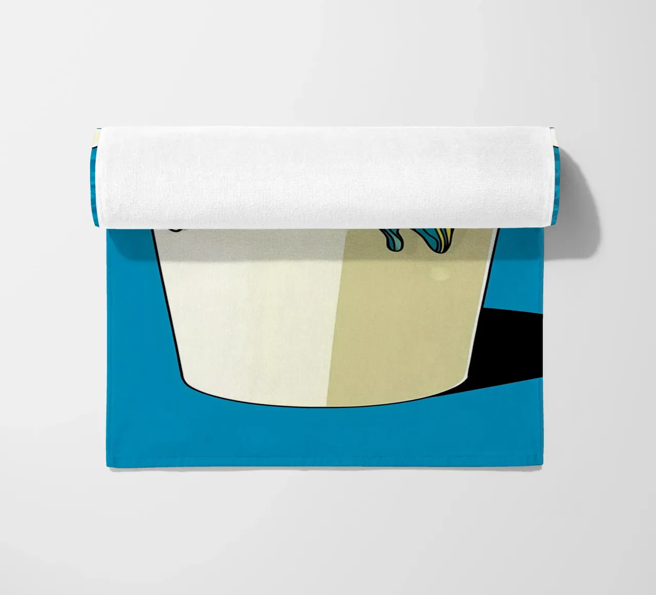 Yogurt - Pop Art telo mare da ColorCrash Gallery