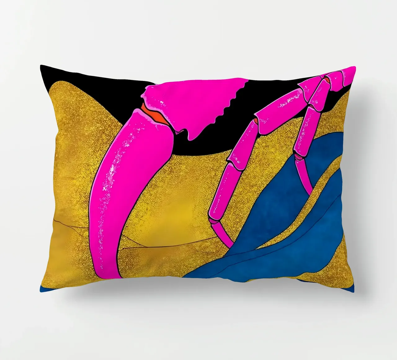 Chele di granchio - Pop Art cuscino da ColorCrash Gallery