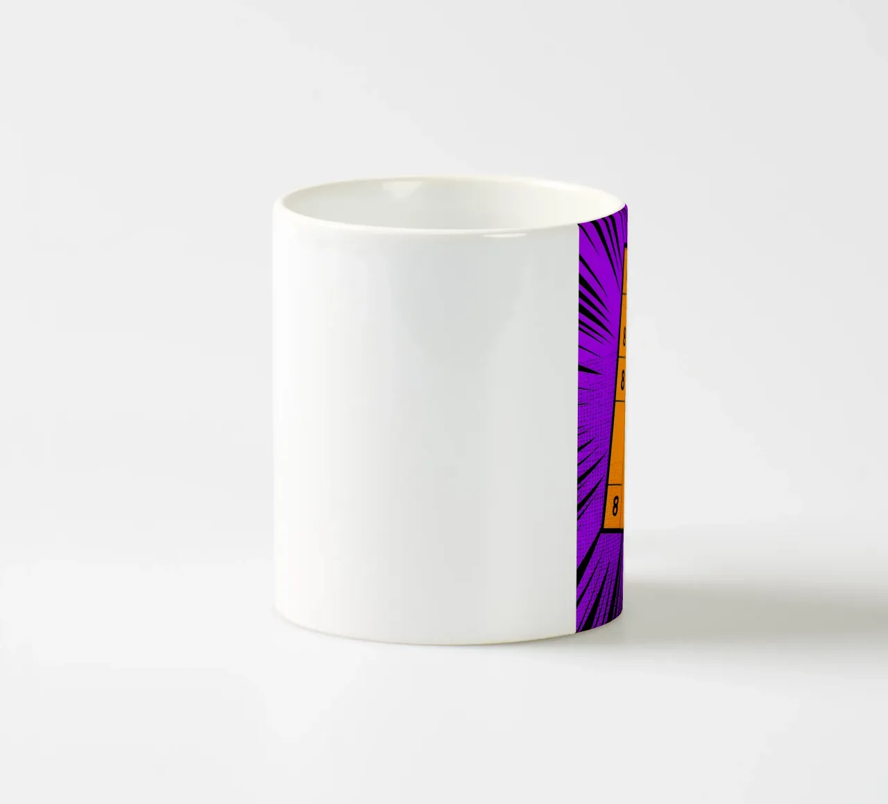 Soduko - Pop Art tazza in ceramica da ColorCrash Gallery