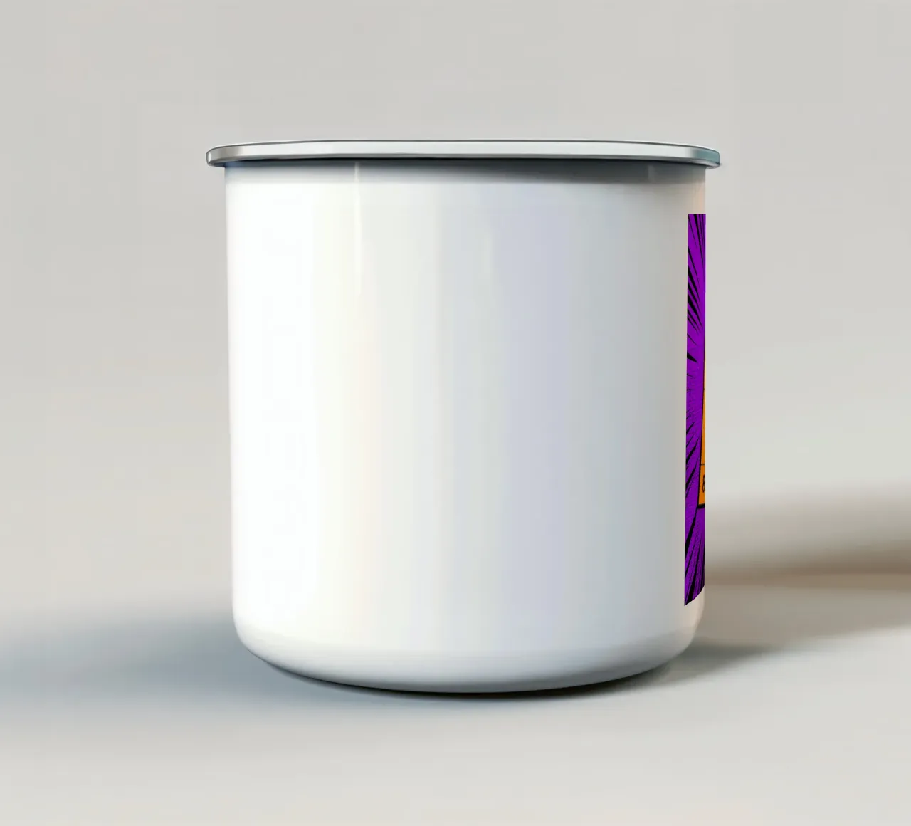 Soduko - Pop Art tazza in smalto da ColorCrash Gallery