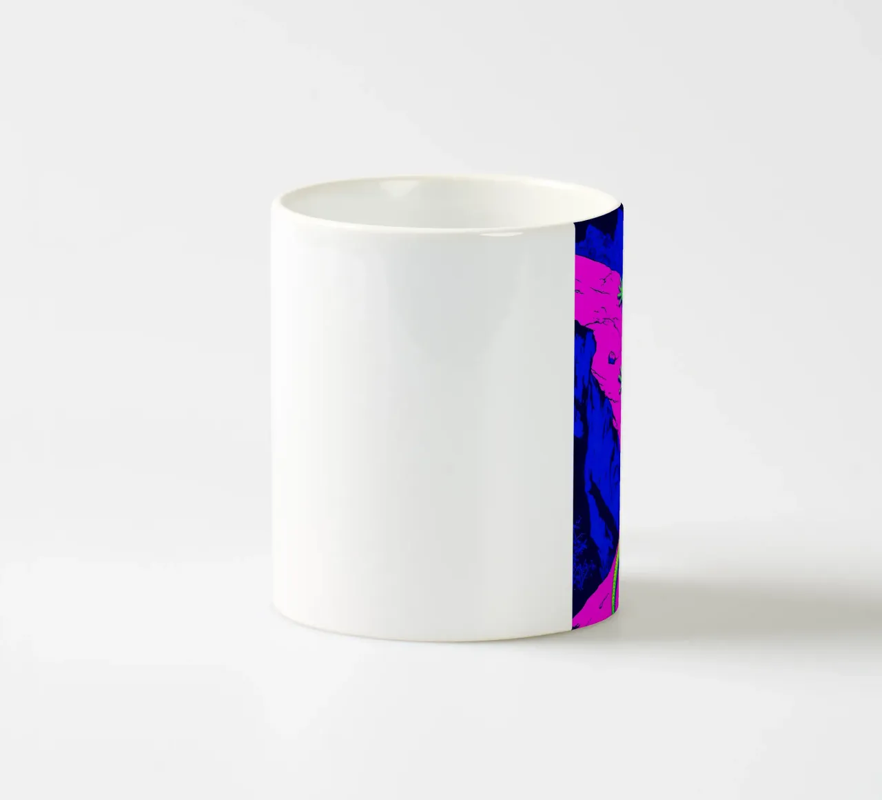 Lucertola - Pop Art tazza in ceramica da ColorCrash Gallery