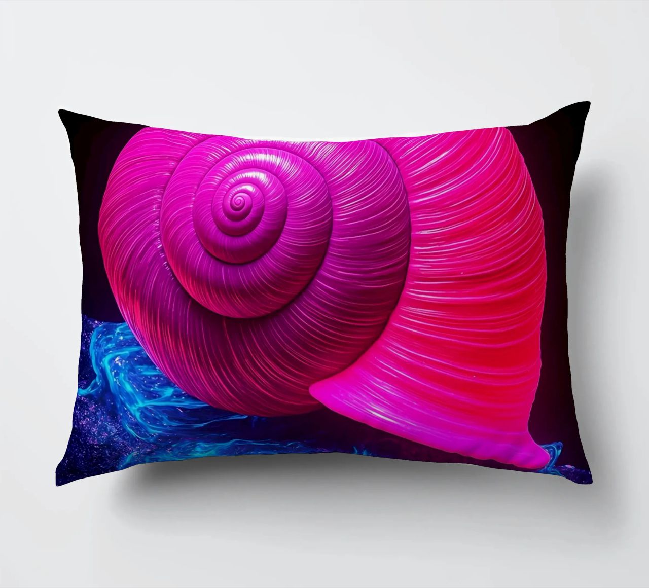 Guscio di lumaca - Pop Art cuscino da ColorCrash Gallery