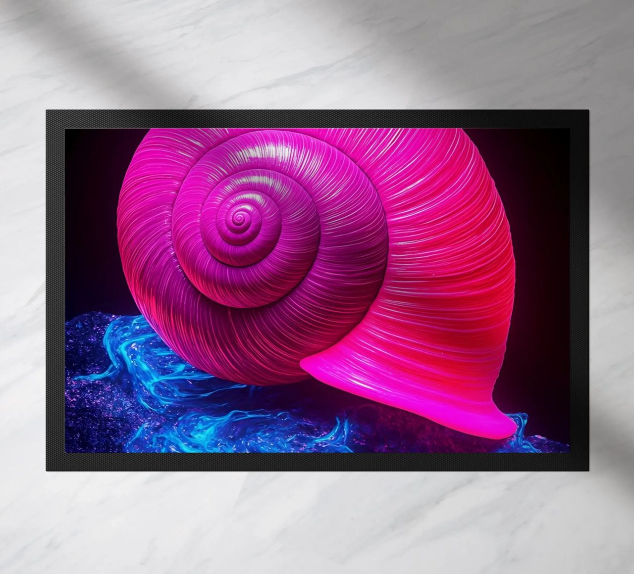 Guscio di lumaca - Pop Art zerbino da ColorCrash Gallery
