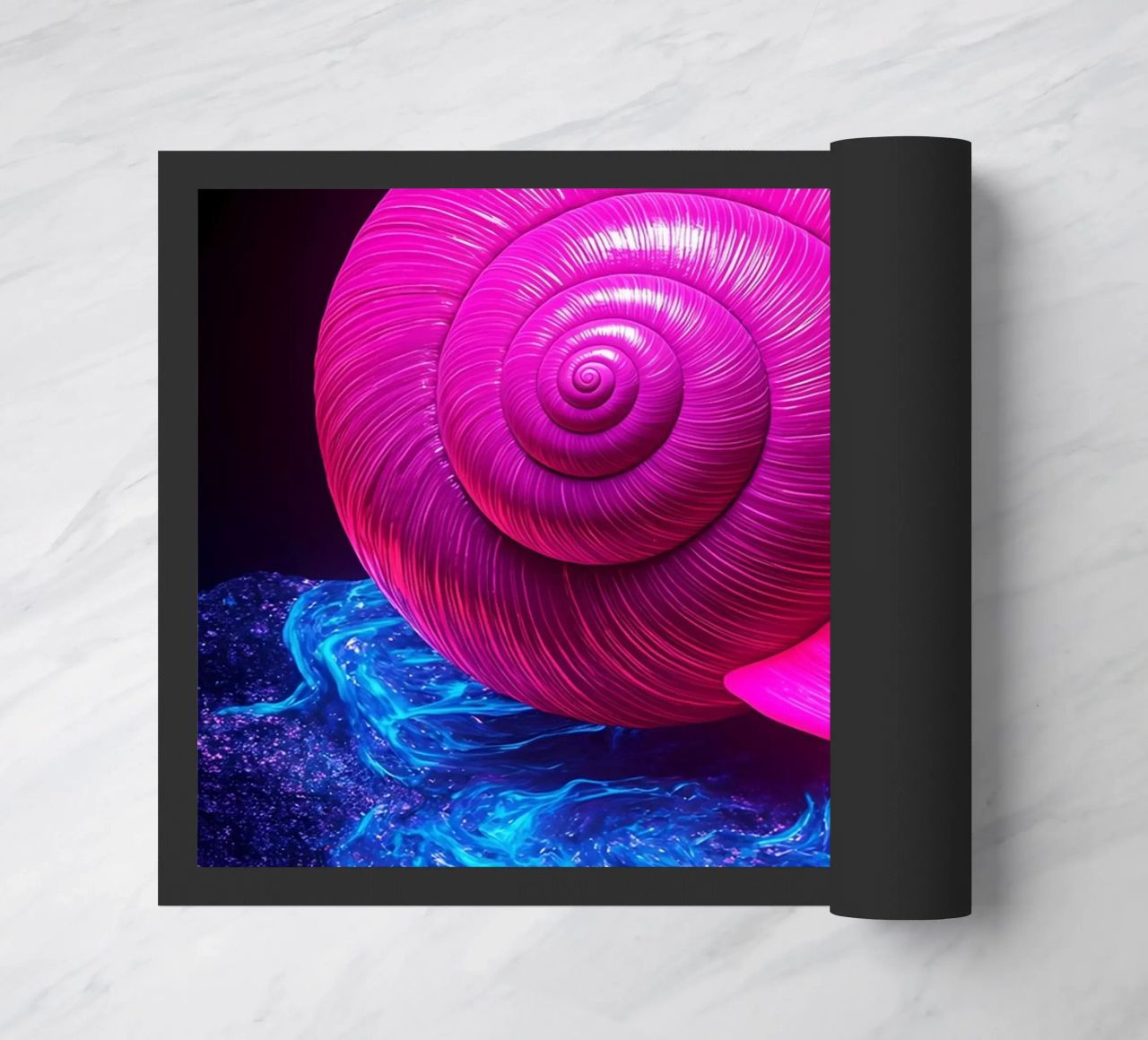 Guscio di lumaca - Pop Art zerbino da ColorCrash Gallery
