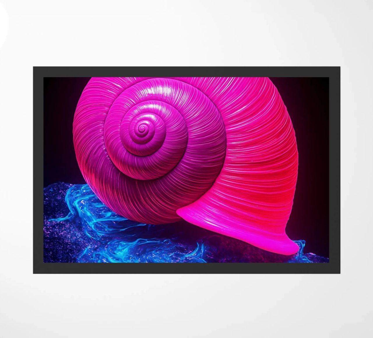 Guscio di lumaca - Pop Art zerbino da ColorCrash Gallery