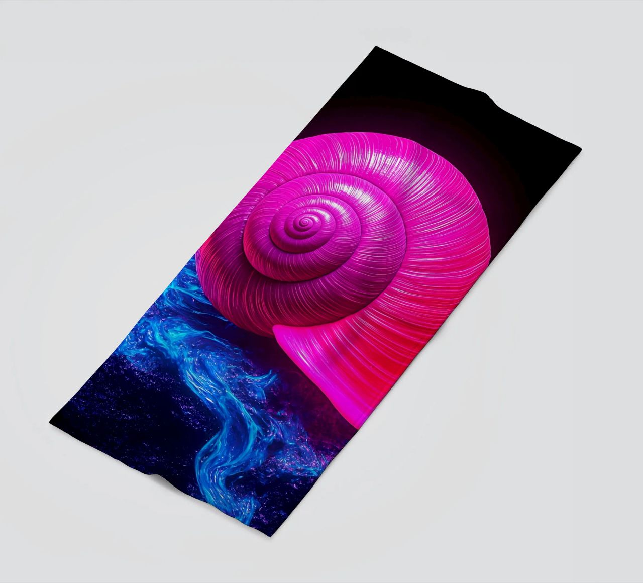 Guscio di lumaca - Pop Art telo mare da ColorCrash Gallery