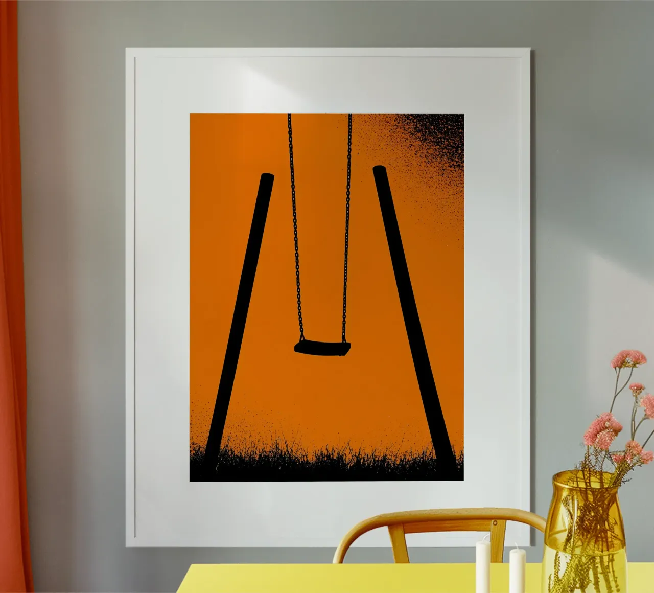 Swing - Pop Art carta hahnemühle da ColorCrash Gallery