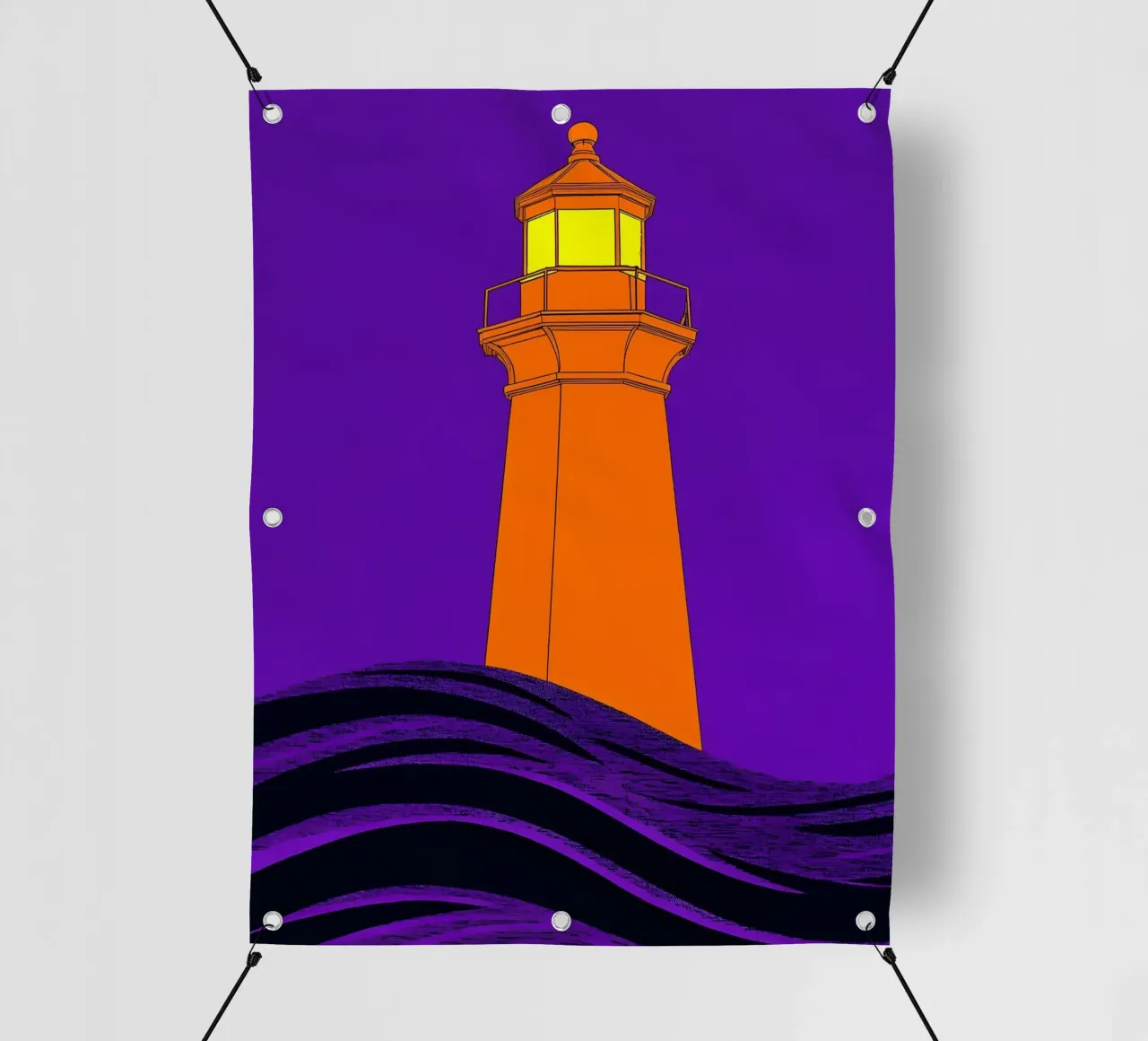 Faro - Pop Art telo in pvc da ColorCrash Gallery