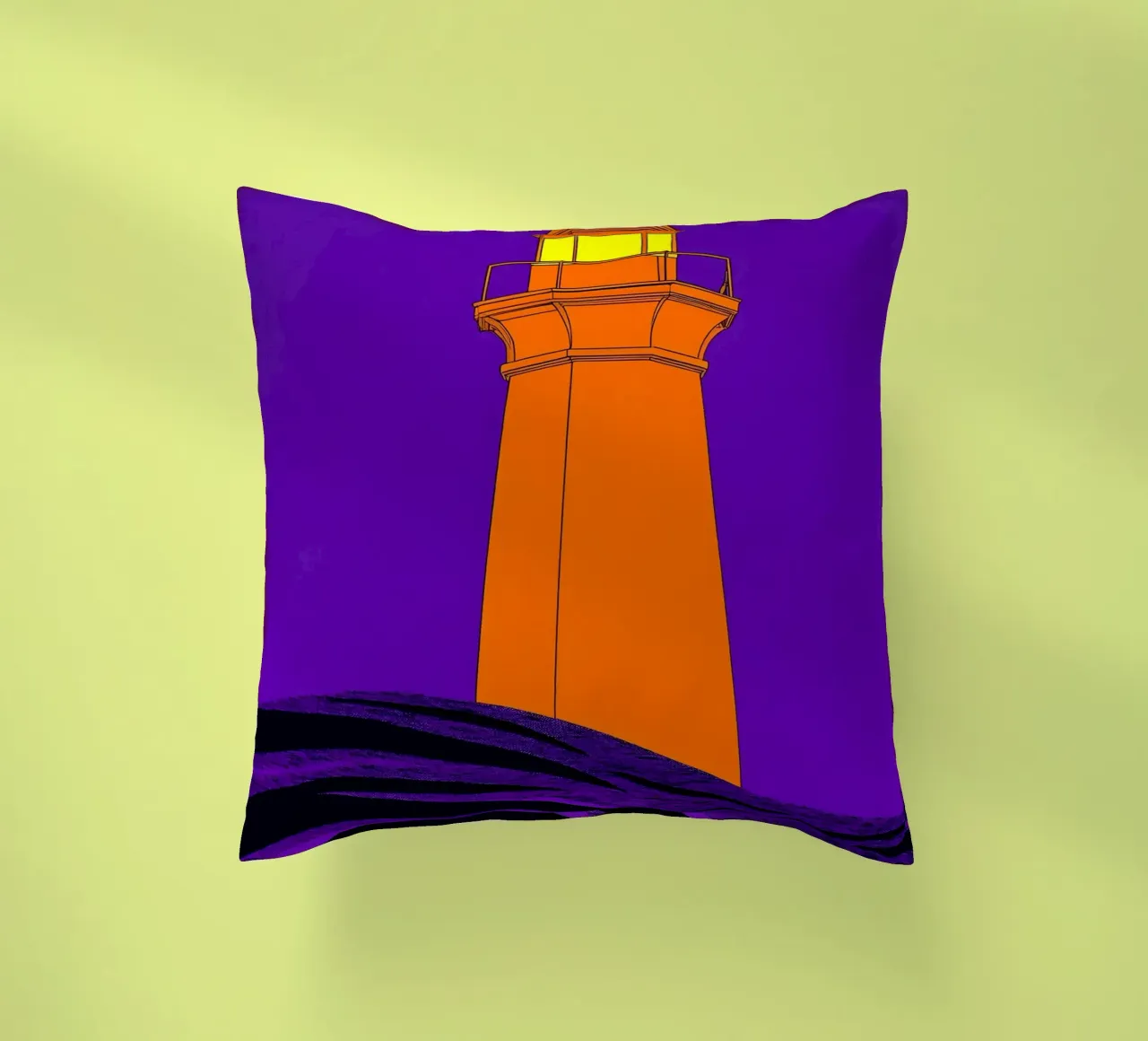 Faro - Pop Art cuscino da ColorCrash Gallery