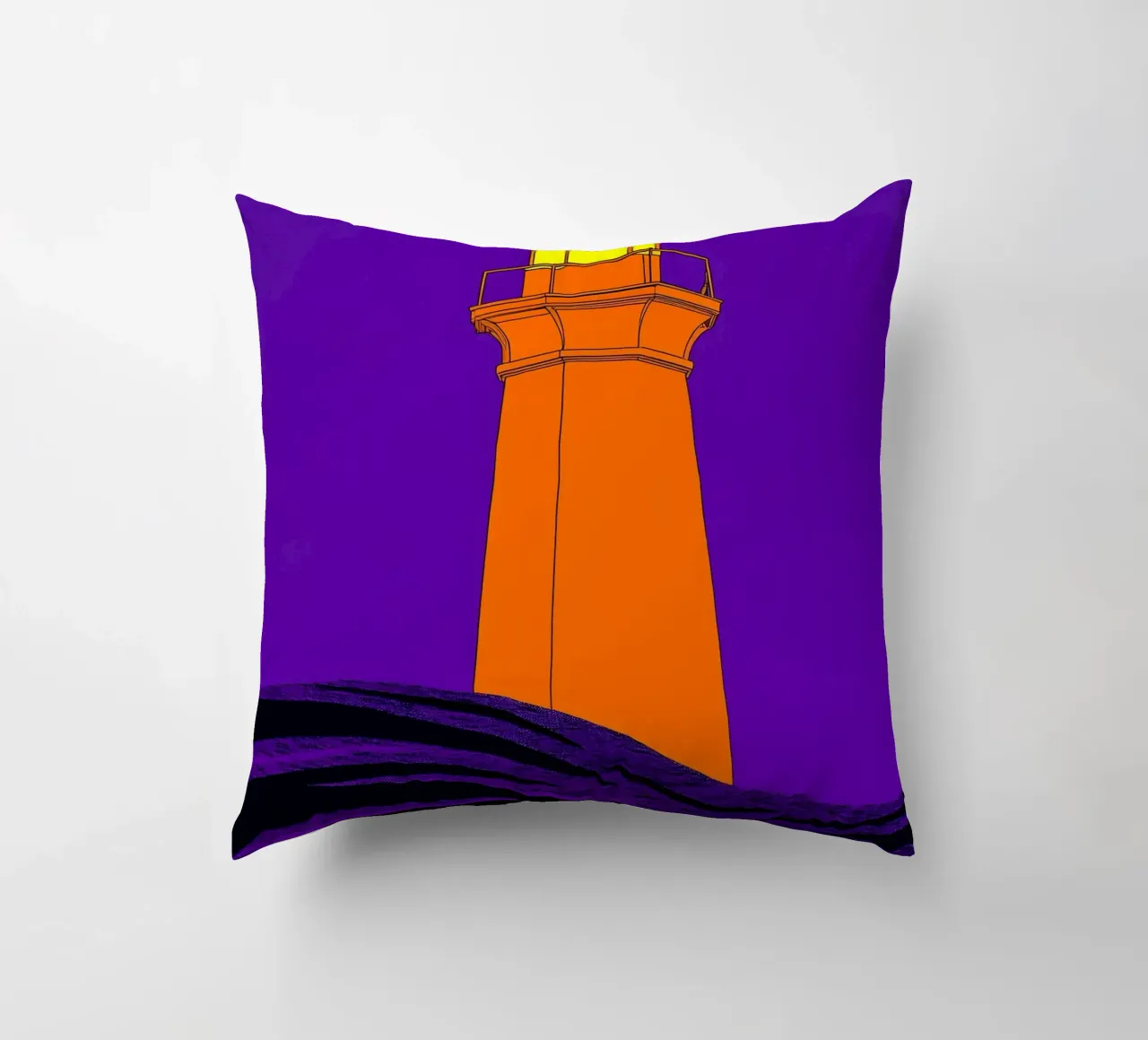 Faro - Pop Art cuscino da ColorCrash Gallery