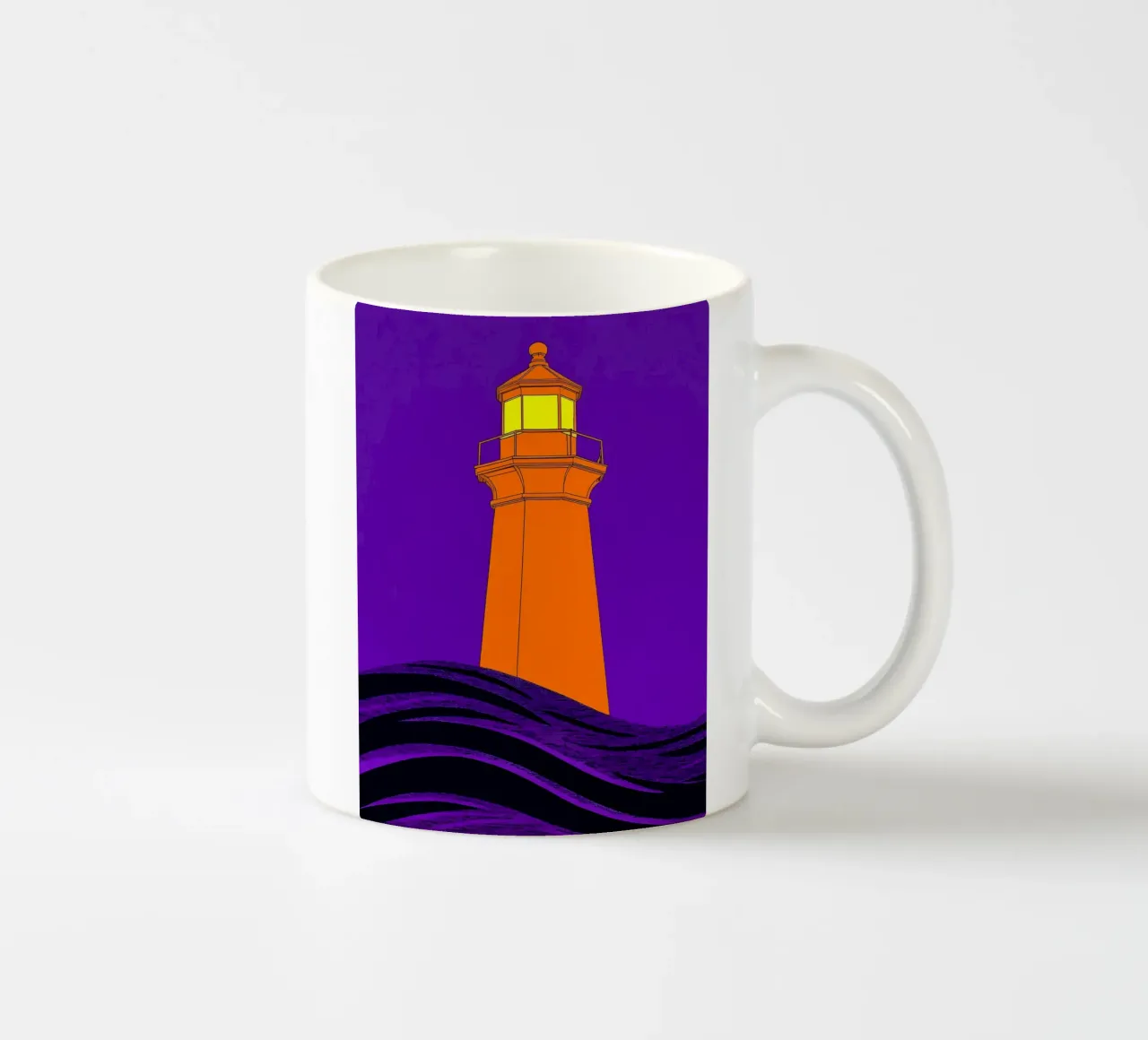 Faro - Pop Art tazza in ceramica da ColorCrash Gallery