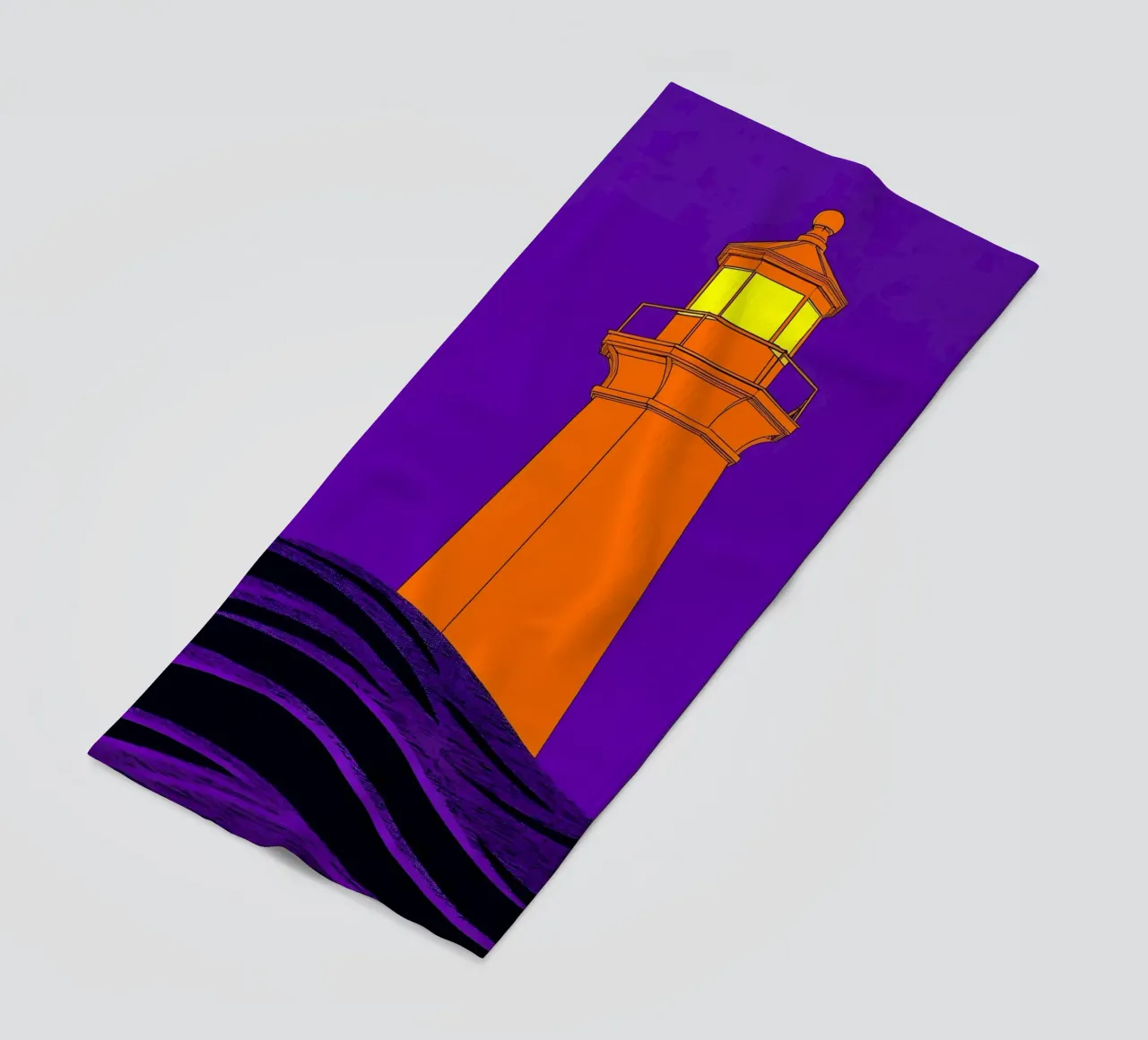 Faro - Pop Art telo mare da ColorCrash Gallery