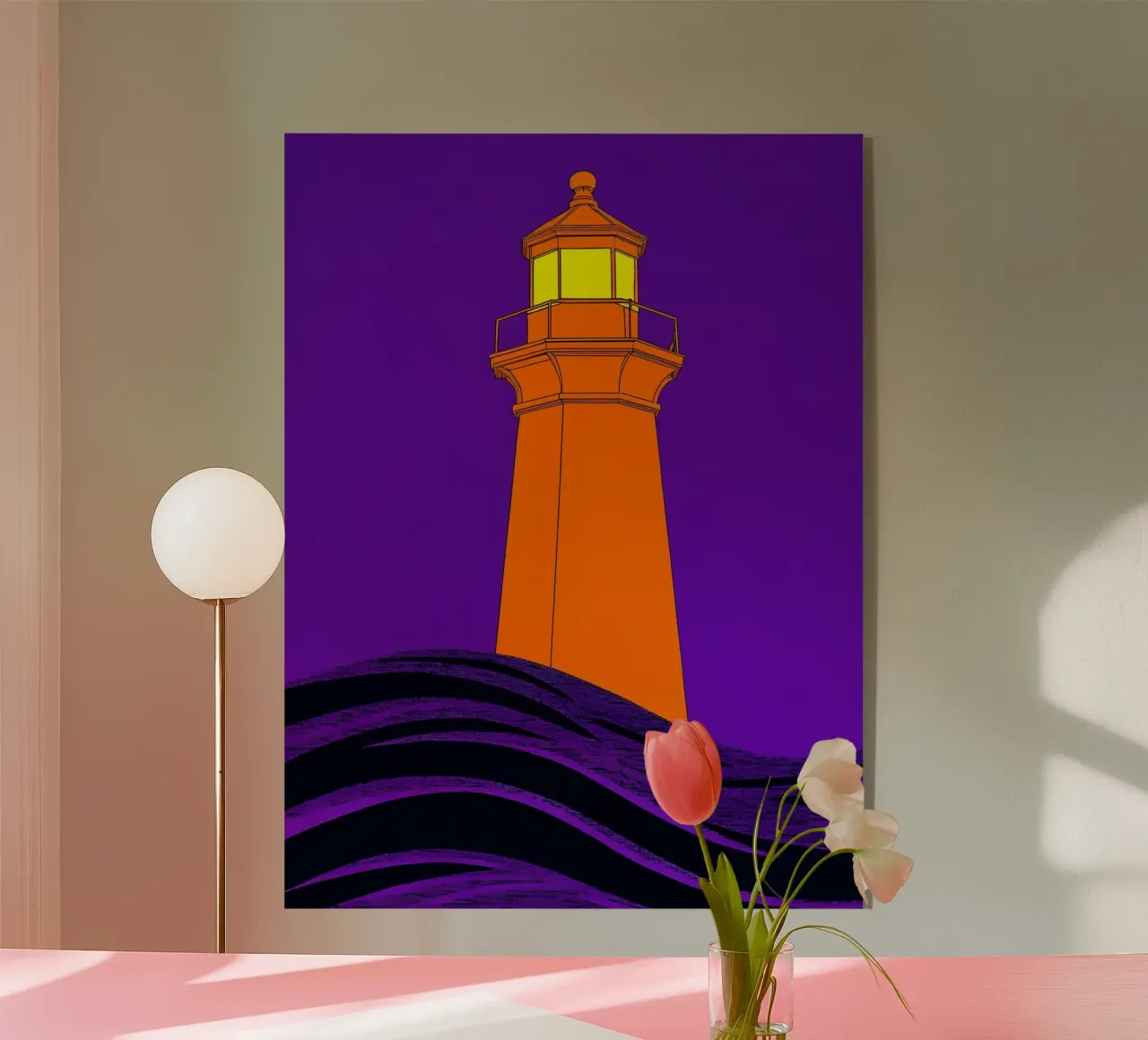 Faro - Pop Art plexiglass da ColorCrash Gallery