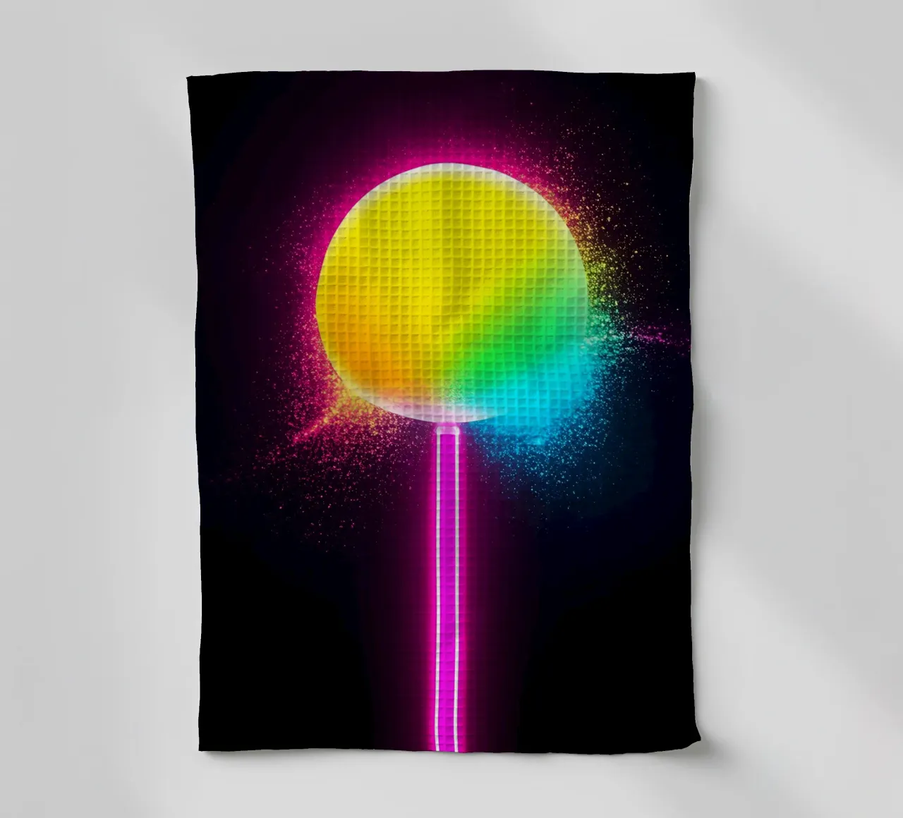 Lecca-lecca al neon - Pop Art canovaccio da cucina da ColorCrash Gallery