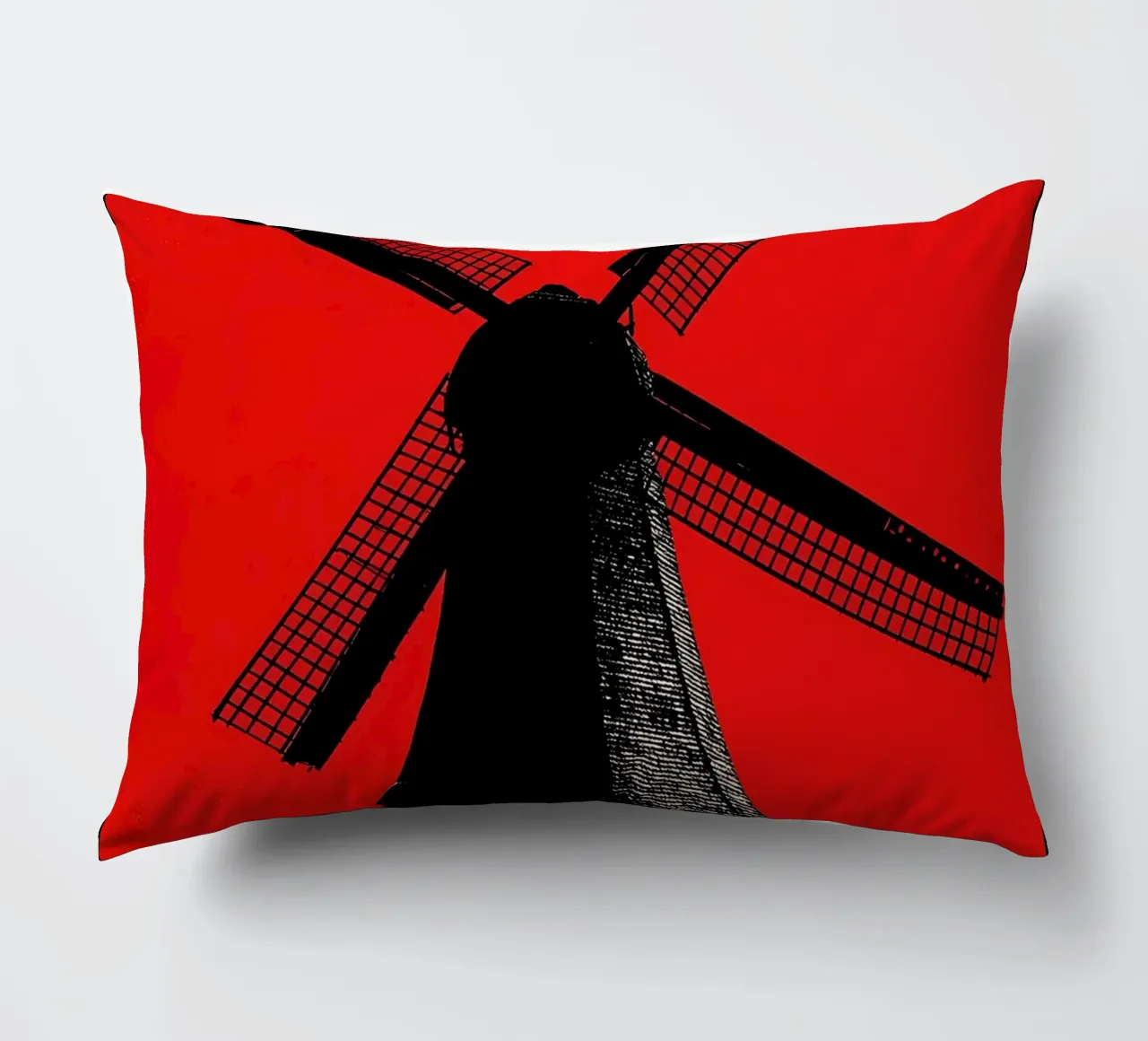 Mulino a vento - Pop Art cuscino da ColorCrash Gallery
