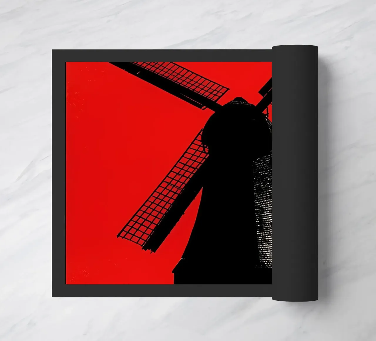 Mulino a vento - Pop Art zerbino da ColorCrash Gallery