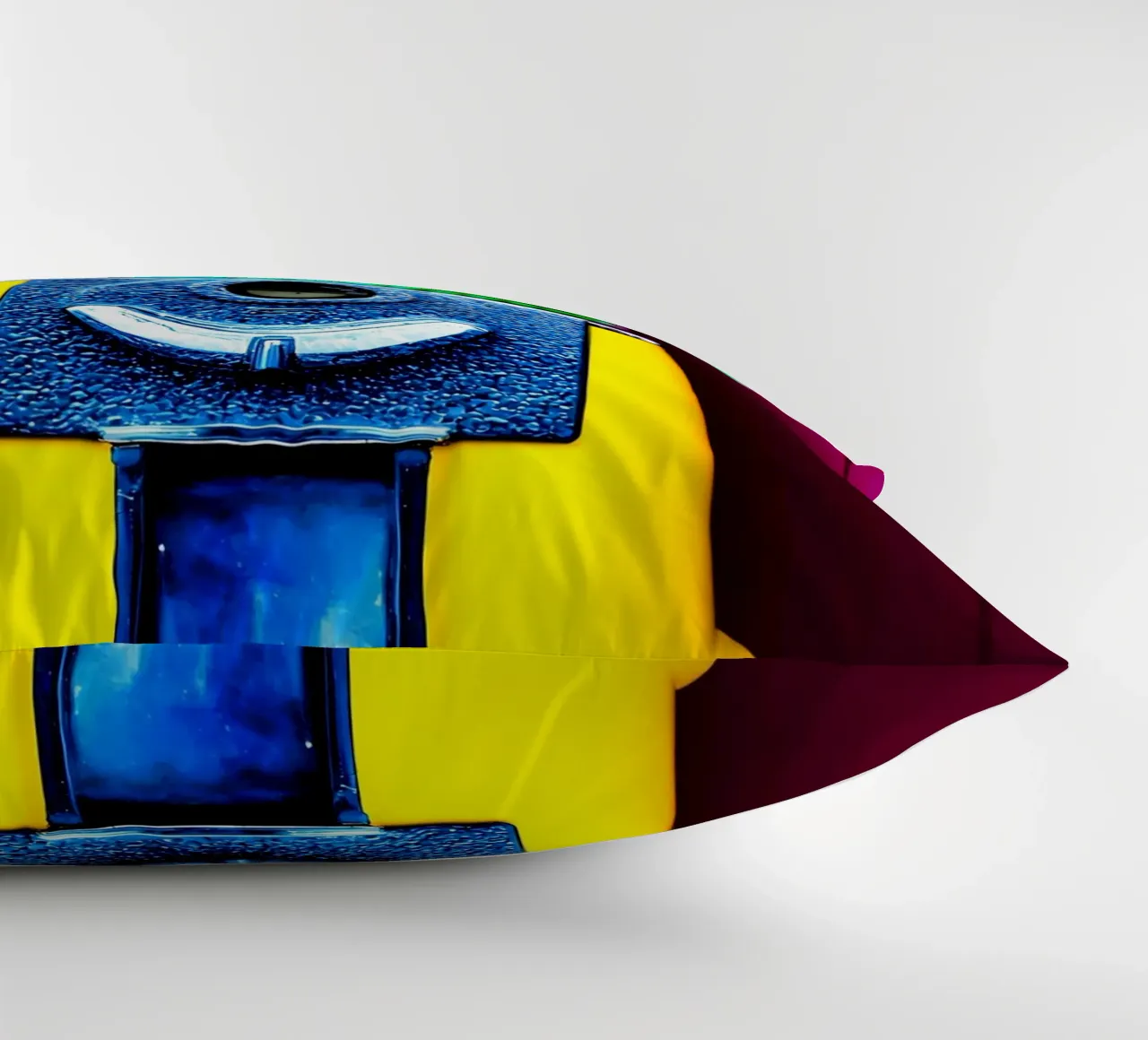Macchina delle gomme - Pop Art cuscino da ColorCrash Gallery