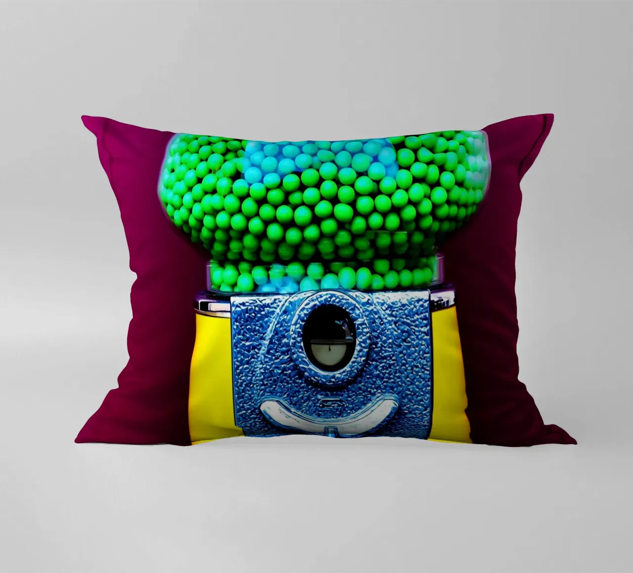 Macchina delle gomme - Pop Art cuscino da ColorCrash Gallery