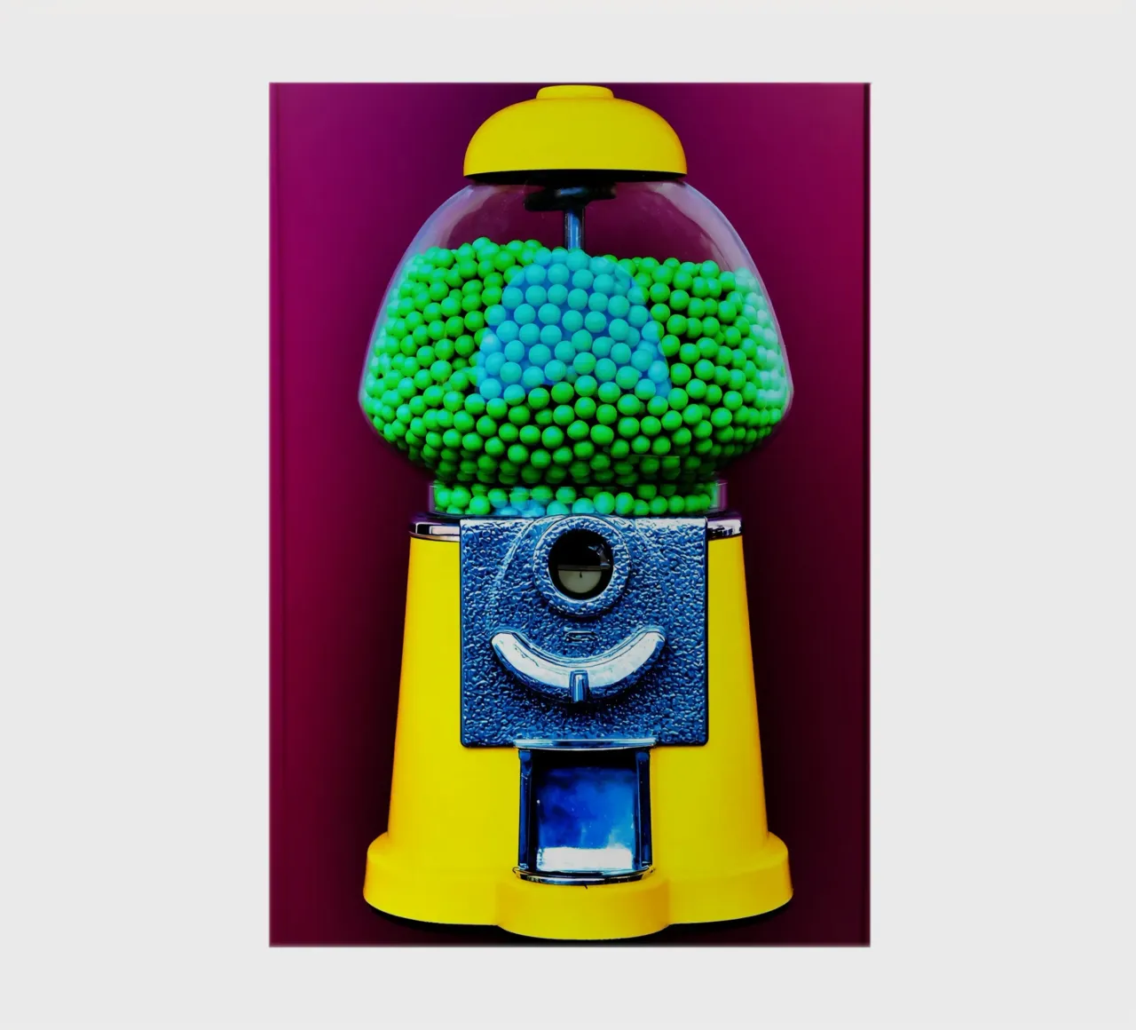 Gumball Machine - Pop Art notebook by ColorCrash Gallery