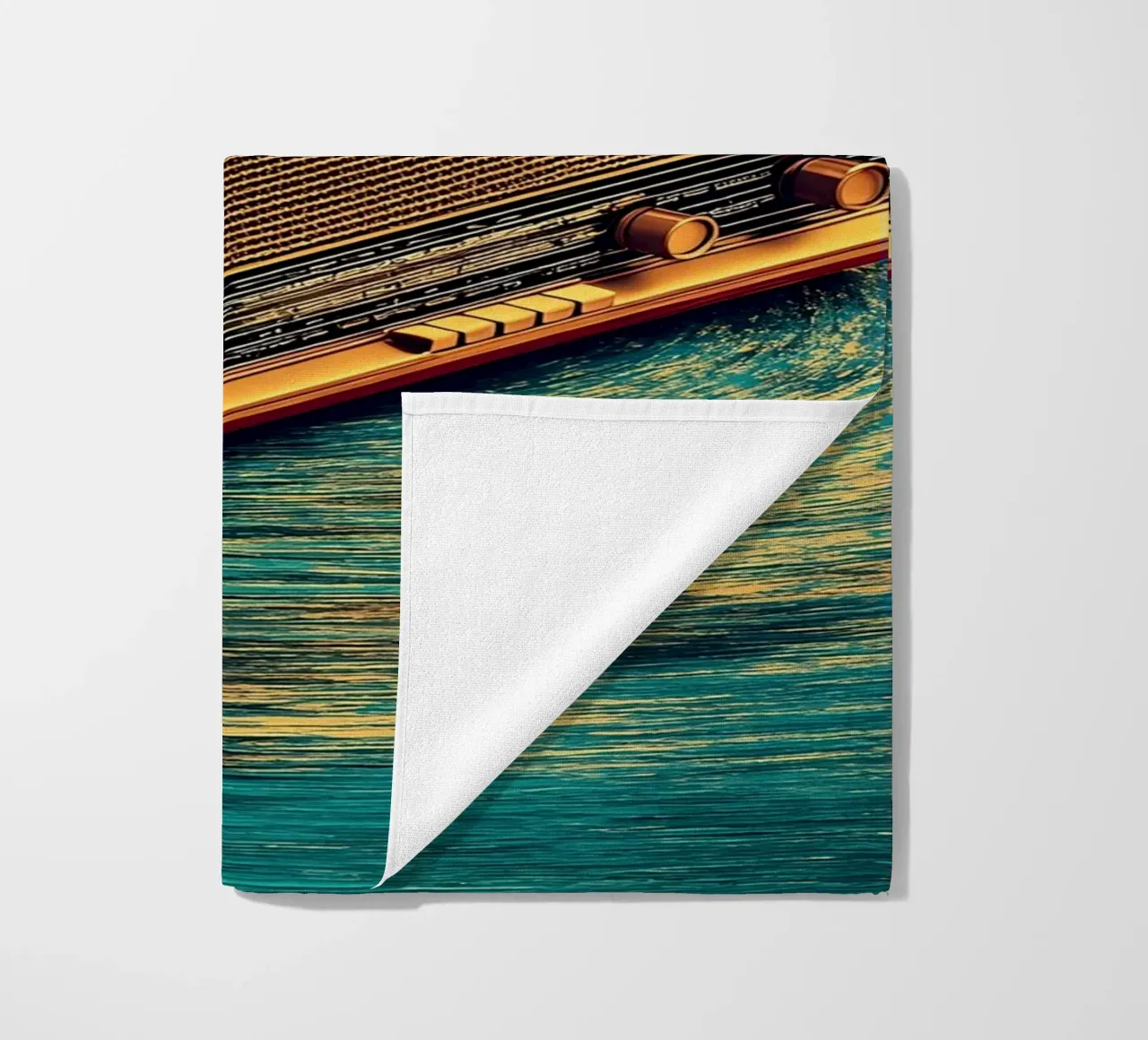 Radio d'epoca - Pop Art telo mare da ColorCrash Gallery