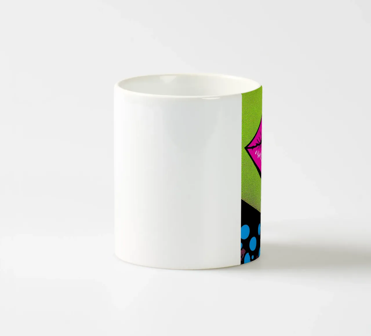 Labbra gocciolanti - Pop Art tazza in ceramica da ColorCrash Gallery