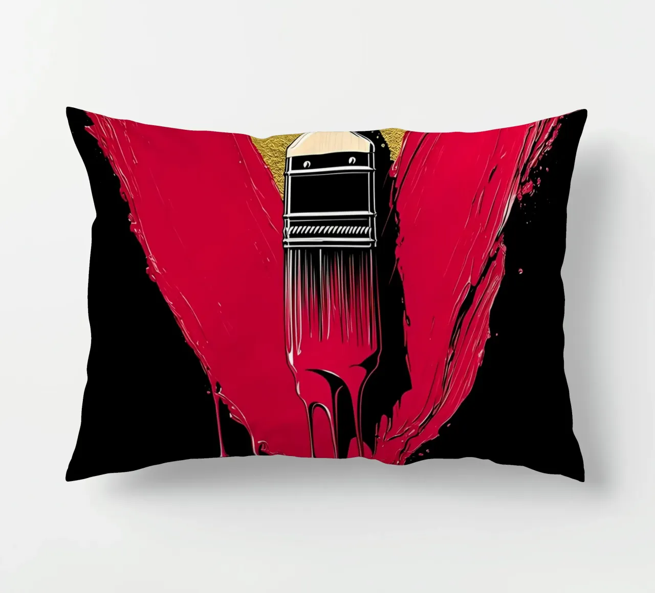 Pennello - Pop Art cuscino da ColorCrash Gallery